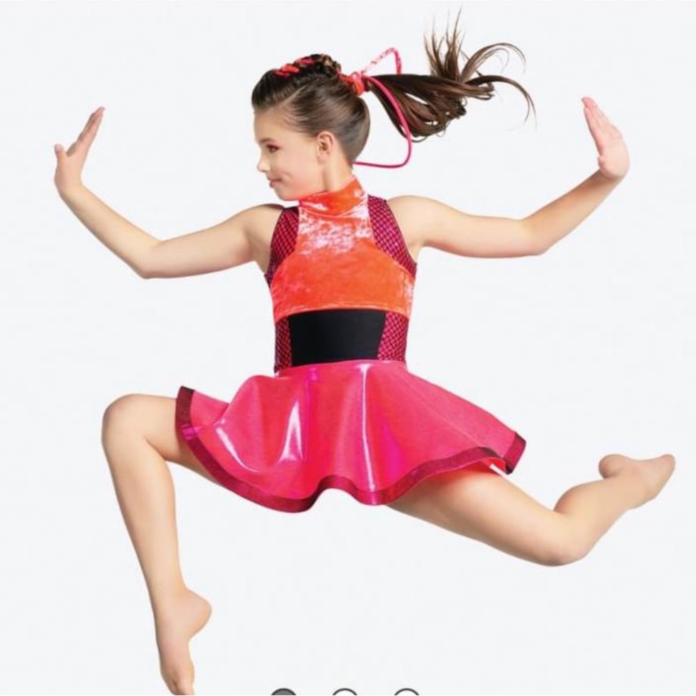 Jazz Dance Costume-Tenth House On My Radar RC21299 Fun Skort Jazz Costume